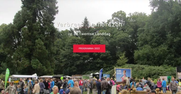 Muziek Podium 11:00 – 17:00 tijdens Twentse Landdag 18 September (Ledeboerpark Enschede)